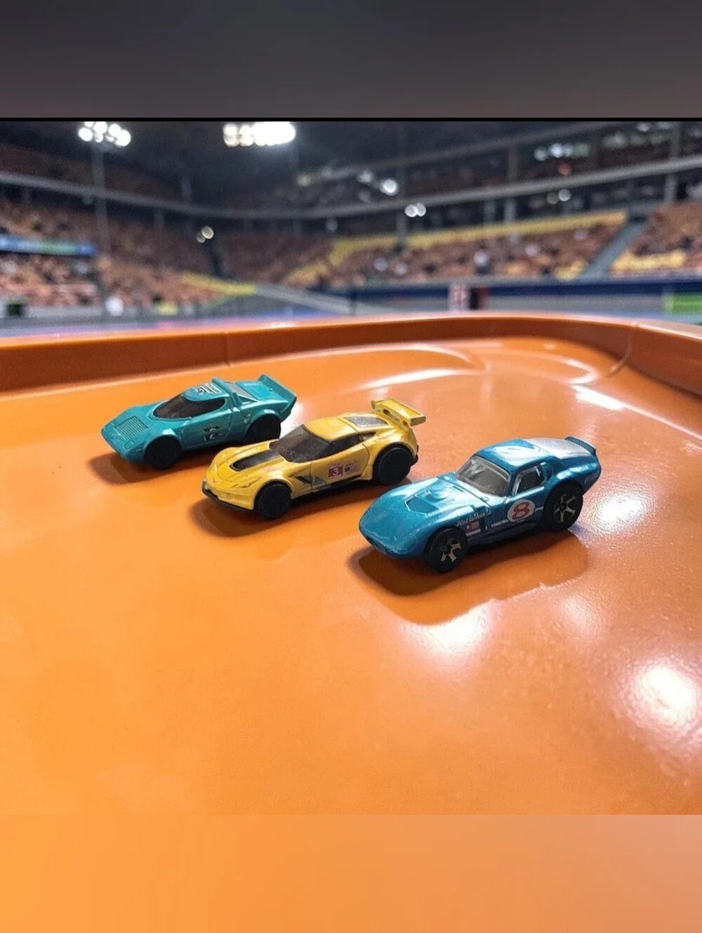 (Lot Of 3) Assorted Hot Wheels/ Shelby Cobra/ Lancia Stratos/ Chevrolet Corvette
